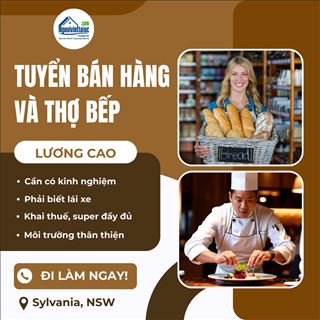 ROYAL BREAD TẠI MIRANDA CẦN TUYỂN NHÂN VIÊN – LƯƠNG THEO TAY NGHỀ